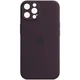 Чехол Fiji Silicone Case Full Camera для Apple iPhone 15 Pro бампер накладка с защитой камеры Dark Aubergine - изображение 1