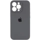 Чехол Fiji Silicone Case Full Camera для Apple iPhone 12 Pro бампер накладка с защитой камеры Carbon Grey - изображение 3