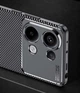 Чохол Fiji Ultimate Carbon для Xiaomi Redmi Note 13 Pro протиударний бампер чорний - зображення 4