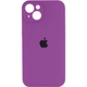 Чохол Fiji Silicone Case Full Camera для Apple iPhone 15 Plus бампер накладка із захистом камери Purple - зображення 1