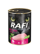 Влажный корм для взрослых кошек Dolina Noteci RAFI cat с индейкой, 400 г - изображение 1