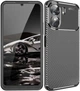 Чохол Fiji Ultimate Carbon для Poco C65 протиударний бампер чорний - зображення 1