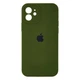 Чохол Fiji Silicone Case Full Camera для Apple iPhone 11 бампер накладка із захистом камери Army Green - зображення 1