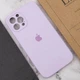 Чехол Fiji Silicone Case Full Camera для Apple iPhone 15 Pro Max бампер накладка с защитой камеры Lavender - изображение 4