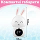 Зайчик, дитячий термометр для вимірювання температури води в ванній Digital Lion BT02, білий - зображення 7