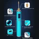 Паяльник Аккумуляторный BS45 c тремя жалами беспроводной, зарядка USB - Синий - изображение 4