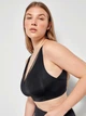 Бюстгальтер без косточек бесшовный Gisela Undies 10024T XL Черный (8434299682210) - изображение 5