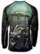 Джерси дышащая для рыбалки VA Pike Hunter размер XL, солнцезащитная с фильтром UPF50+ - изображение 3