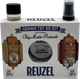 Podróżny zestaw do pielęgnacji włosów Reuzel Clean & Fresh Beard Try Me Kit Szampon 100 ml + Tonik 100 ml + Pomada do stylizacji 35 g (0850020289059) - obraz 3