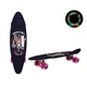 Пенни борд "Skull" 24" Bambi SC20520 с ручкой, PU колеса со светом - изображение 2
