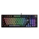 Проводная игровая клавиатура с RGB подсветкой Fantech ATOM96 MK890 Red Switch Черно-серая - изображение 1