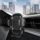 Автомобильный держатель Proove Ellipse Air Outlet Car Mount на клипсе зажим Черный - изображение 2