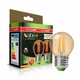 Лампочка Eurolamp LED G45 5W 530 Lm E27 3000K deco 2шт (MLP-LED-G45-05273(Amber)) - изображение 1