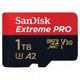 Карта памяти SanDisk 1 tb microSDXC uhs-i u3 Extreme Pro+SD Adapter (sdsqxcd-1t00-gn6ma) - изображение 2