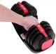 Гантель наборная Fit-On Flex 1-18 кг (2021-0001) - изображение 8