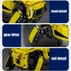 Технический радиоуправляемый робот-пёс Mould king 15066 AlphaDog для самостоятельной сборки Жёлтый (1013-018-00) - изображение 5