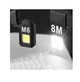 Зажигалка спиральная 6002 M8 с LED-фонариком, черная - изображение 5