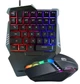 Набор 2 в 1 игровая клавиатура и мышка 198I G506, черный - изображение 1