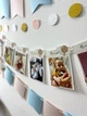 Гірлянда з фото на 12 місяців Ведмедик з кульками HeBaby - зображення 3