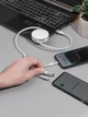 Кабель Proove Triple Sync 3 in1 Type-C + Micro USB + Lightning (1.2m) (white) - изображение 3
