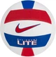 Мяч волейбольный Nike All Court Lite Volleyball Deflated size 5 White/university Red/Game royal/University (N.100.9071.124.05) - изображение 3