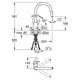 Змішувач для мийки Grohe Eurostyle Cosmopolitan з висувним виливом Хром (GROHE/31482003) - зображення 3