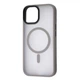 Чехол матовый WAVE Matte Insane Case with MagSafe для Apple iPhone 15 Pro Max Gray - изображение 1