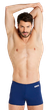 Мужские плавки для плавания в бассейне Arena Team Swim Short Solid (004776-750) сине-белый 100 - изображение 6