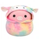 М'яка іграшка Squishmallows- Поросятко Пітер (30 cm, у одязі) - зображення 1