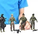 Игровой набор фигурок солдат ELITE FORCE — МОРСКИЕ КОТИКИ (5 фигурок, аксесс.) 101837 - изображение 3