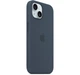 Чехол SoftCase iPhone 15 Silicone Case with MagSafe and Animation Storm Blue - изображение 2