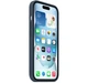 Чехол SoftCase iPhone 15 Silicone Case with MagSafe and Animation Storm Blue - изображение 3