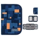 Пенал Kite 1 від., 2 відв., без наповнення Blocks K24-622-8 20x14x3,9 - изображение 1