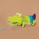 Игрушка-Каталка На Веревочке - Крокодил Клац-Клаус - изображение 2
