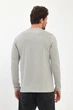 Чоловічий лонгслів Trend Collection 33022-3 світло-сірий (BOYAMA GRI) 2XL - зображення 3