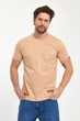 Футболка однотонная Trend Collection 39049-4 бежевый (VISON) 2XL - изображение 5