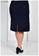 Жіноча спідниця великого розміру UF-Fashion MA - 22486 62 чорний - зображення 3