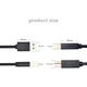 Кабель UGREEN US210 USB 3.0 AM to BM Print Cable 2m (Black）(UGR-10372) (UGR-10372) - зображення 6
