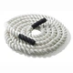 Канат тренувальний для кросфіту 9м Battle Rope White WCG 50х9 - зображення 2