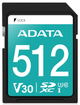 Karta pamięci ADATA Premier Pro SDXC UHS-I U3 512GB (ASDX512GUI3V30S-R) - obraz 1