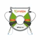 Компенсаційна котушка Komshine KFLC-3-OS2-1000M, SC/UPC-FC/UPC - зображення 1