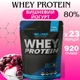 Сироватковий протеїн Willmax Whey Protein 80% 920 г смак вишневий йогурт — білок для набору м’язової маси та відновлення - зображення 2