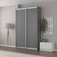 Шафа-купе IDEA серія 5 150 x 45 x 210 см Антрацит - изображение 1