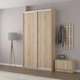 Шафа-купе IDEA серія 5 140 x 45 x 210 см Дуб сонома - изображение 1