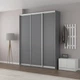 Шафа-купе IDEA серія 3 190 x 60 x 240 см Антрацит - зображення 1