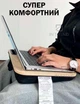 Підставка для ноутбука смартфона планшета з подушкою під дерево Портативна Компактна Стіл для ліжка - зображення 2
