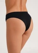 Трусы бразилиана женские бесшовные в рубчик Giulia BRASILIAN BRIEFS RIB L/XL Black, женские бесшовные в рубчик - изображение 5