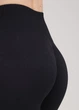 Легінси жіночі спортивні в рубчик з моделювальним швом Giulia LEGGINGS RIB S/M Black, Спортивні лосіни з ефектом, що стягує. - зображення 9