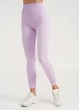 Легінси жіночі спортивні в рубчик з моделювальним швом Giulia LEGGINGS RIB S/M Violet-orchid bloom - изображение 1