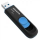 USB флеш накопичувач ADATA 128GB UV128 Black/Blue USB 3.1 (AUV128-128G-RBE) (192743) - зображення 4